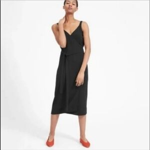 Everlane The Japanese Wrap goweave dress